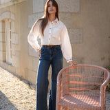 Jean Wide Lalita Bleu Délavé