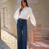 Jean Wide Lalita Bleu Délavé