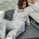 Jean Wide Ariette Ecru