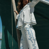 Jean Wide Ariette Ecru