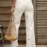 Jean Wide Livia Ecru