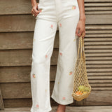 Jean Wide Livia Ecru