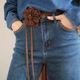 Jean Wide Louise Bleu Délavé
