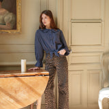 Jean Wide Mathie Léopard