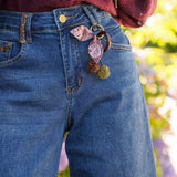 Jean Wide Nélia Bleu Stone