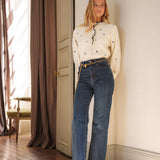 Jean Wide Noé Bleu Délavé