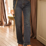 Jean Wide Noé Bleu Délavé
