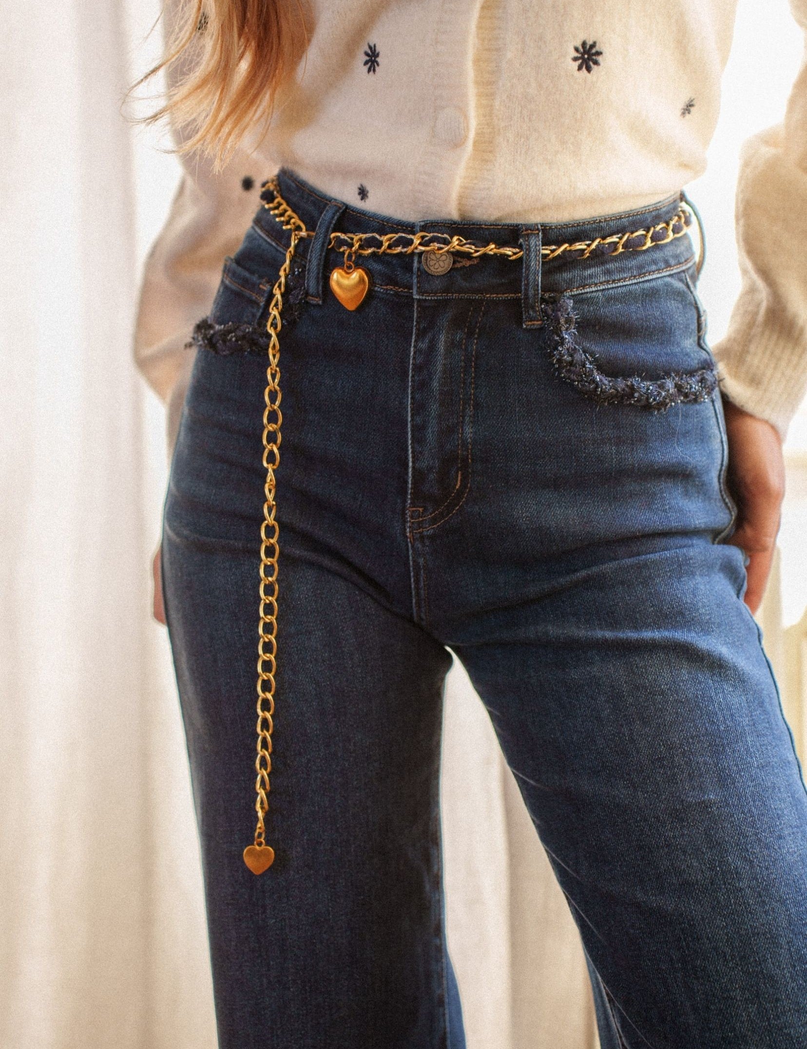Jean Wide Noé Bleu Délavé