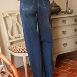 Jean Wide Oriana Bleu Stone
