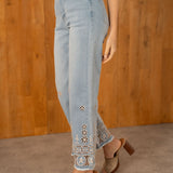 Jean Wide Pauligny Délavé clair