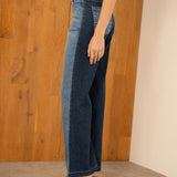 Jean Wide Poum Bi-color