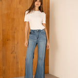 Jean Wide Poum Bi-color