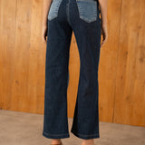 Jean Wide Poum Bi-color