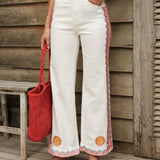 Jean Wide Sharly Ecru