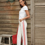 Jean Wide Sharly Ecru