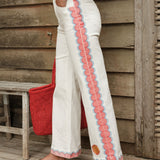 Jean Wide Sharly Ecru