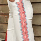 Jean Wide Sharly Ecru