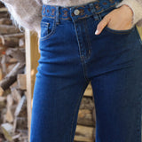 Jean Wide Vanya Bleu Stone