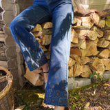 Jean Wide Vanya Bleu Stone