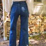 Jean Wide Vanya Bleu Stone