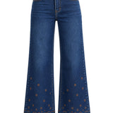 Jean Wide Vanya Bleu Stone