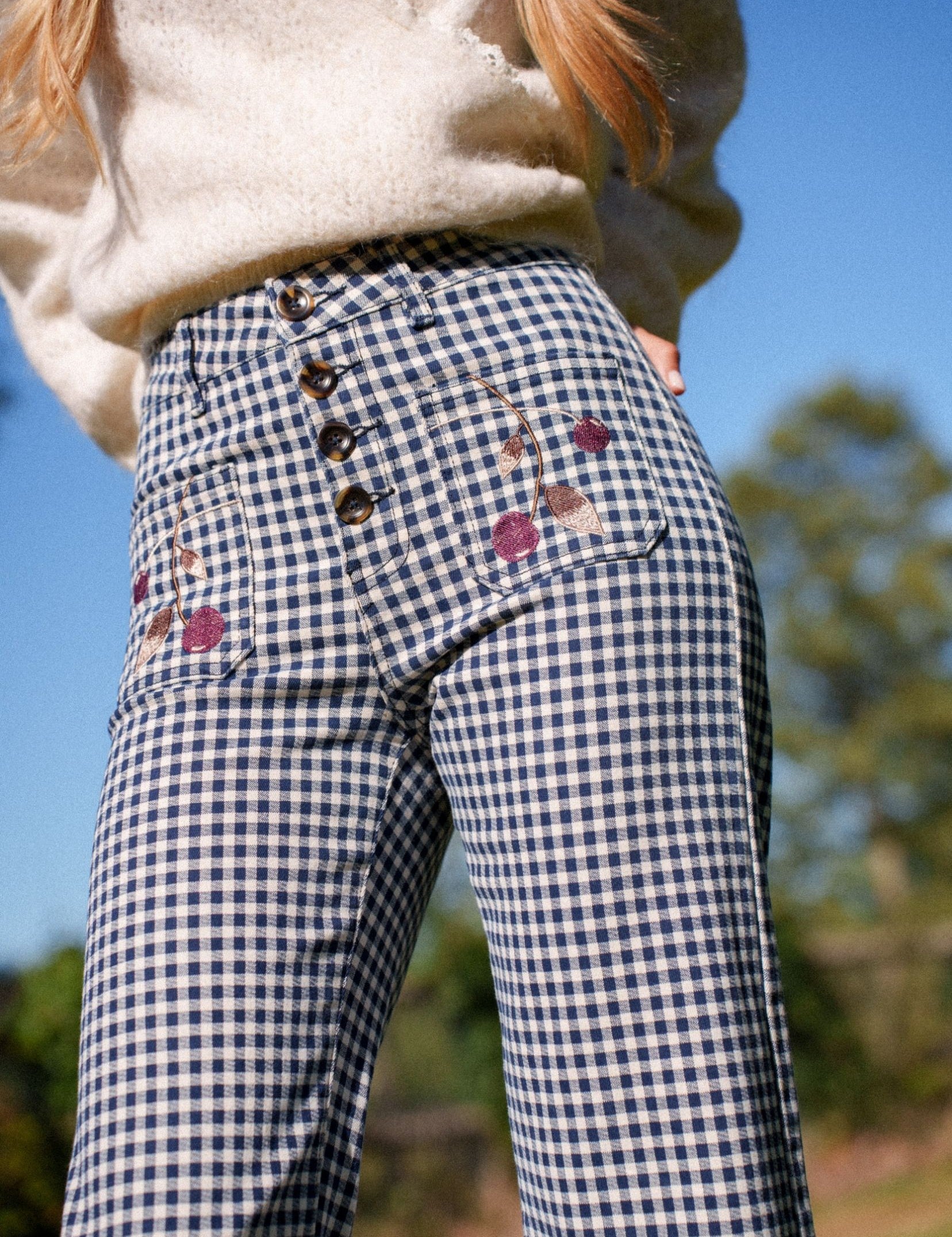 Pantalon Ella Marine