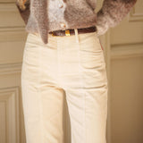 Pantalon Velours Eloy Beige