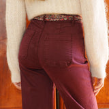 Pantalon Gaby Bordeaux