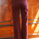 Pantalon Gaby Bordeaux