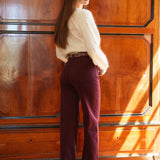 Pantalon Gaby Bordeaux