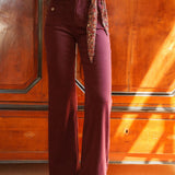 Pantalon Gaby Bordeaux