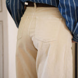 Pantalon Velours Erine Beige