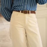 Pantalon Velours Erine Beige