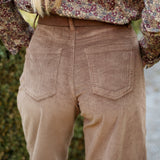 Pantalon Velours Erine Camel