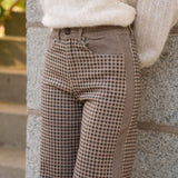 Pantalon Wide Alessia Taupe