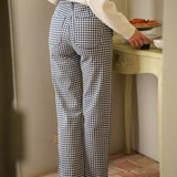Pantalon Wide Andréa Bleu Marine
