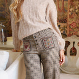 Pantalon Wide Johanne Taupe