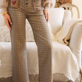 Pantalon Wide Johanne Taupe