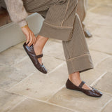 Pantalon Wide Josephine Chocolat