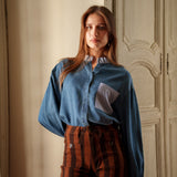 Pantalon Wide Séraphine Chocolat