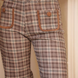Pantalon Wide Wiline Chocolat