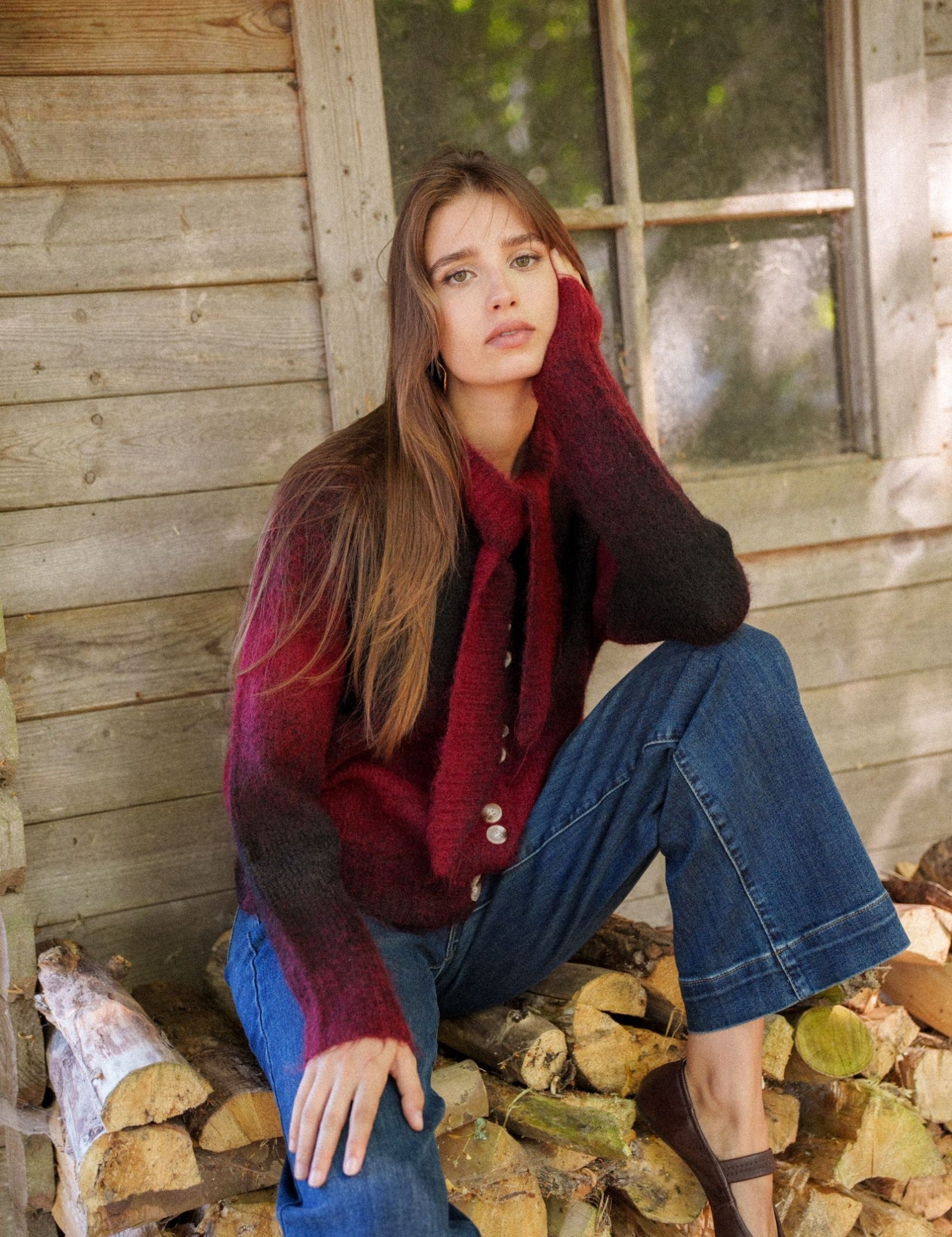 Pull Talia Bordeaux