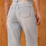 Short Claudine Délavé Claire