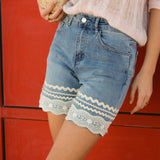 Short Daphnea Délavé Clair - Précommande 30 Mars