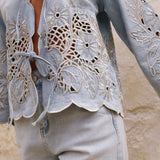 Veste Jozy Délavé Clair - Précommande 30 Mars