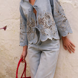 Veste Jozy Délavé Clair - Précommande 30 Mars