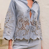 Veste Jozy Délavé Clair - Précommande 30 Mars