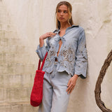 Veste Jozy Délavé Clair - Précommande 30 Mars