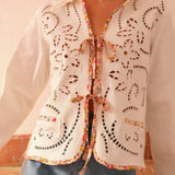 Veste Mireille Écru