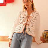 Veste Mireille Écru